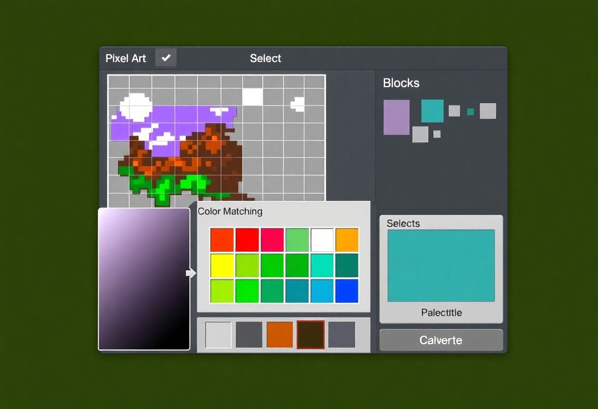 Minecraft Pixel Art Generator